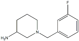 1-(3-fluorobenzyl)piperidin-3-amine Structure