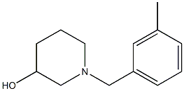 1-(3-methylbenzyl)piperidin-3-ol Struktur