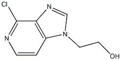 2-(4-chloro-1H-imidazo[4,5-c]pyridin-1-yl)ethanol 结构式