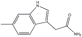 2-(6-methyl-1H-indol-3-yl)acetamide Structure