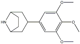 3-(3,4,5-trimethoxyphenyl)-8-azabicyclo[3.2.1]octane