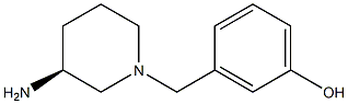 3-{[(3S)-3-aminopiperidin-1-yl]methyl}phenol