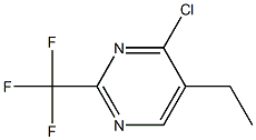4-chloro-5-ethyl-2-(trifluoromethyl)pyrimidine