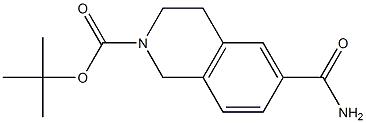 tert-butyl 6-carbamoyl-3,4-dihydroisoquinoline-2(1H)-carboxylate