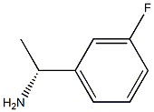 (1R)-1-(3-FLUOROPHENYL)ETHANAMINE Structure