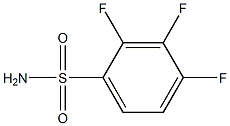 2,3,4-TRIFLUOROBENZENESULFONAMIDE 97% 化学構造式