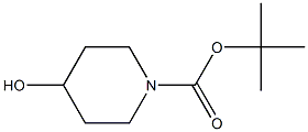 1-BOC-4-HYDROXYPIPERDINE Structure