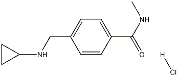 4-[(CYCLOPROPYLAMINO)METHYL]-N-METHYLBENZAMIDE HYDROCHLORIDE