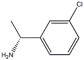 (1R)-1-(3-CHLOROPHENYL)ETHANAMINE Structure