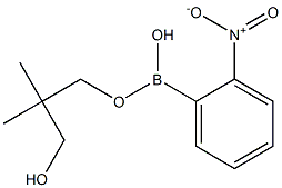 2-NITROPHENYLBORONIC ACID NEOPENTYLGLYCOL ESTER,,结构式