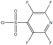 2,3,5,6-TETRAFLUOROPYRIDINE-4-SULPHONYL CHLORIDE Structure