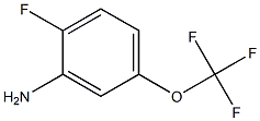 2-FLUORO-5-(TRIFLUOROMETHOXY)ANILINE Structure