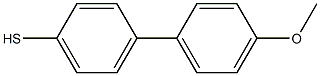 4-(4-METHOXYPHENYL)THIOPHENOL 96% 结构式