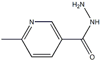 6-METHYLNICOTINOYL HYDRAZIDE 97%,,结构式