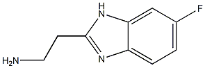 2-(6-FLUORO-1H-BENZIMIDAZOL-2-YL)ETHANAMINE 结构式