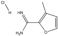3-Methyl-furan-2-carboxamidine HCl Structure