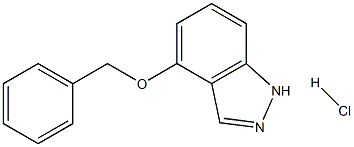 4-Benzyloxyindazole HCl Struktur