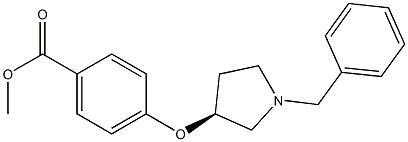 Methyl (3S)-4-(1-benzylpyrrolidin-3-yloxy)benzoate