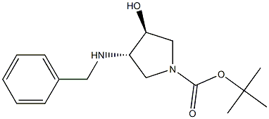 trans-3-Benzylamino-1-Boc-4-hydroxypyrrolidine