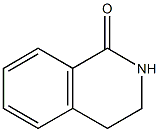 3,4-DIHYDRO-1-OXO-ISOQUINOLINE,,结构式