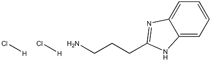 3-(1H-BENZO[D]IMIDAZOL-2-YL)PROPAN-1-AMINE DIHYDROCHLORIDE Structure