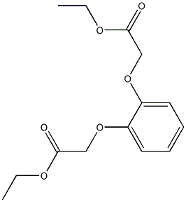 o-phenylenedioxydi-acetic acid diethyl ester Structure