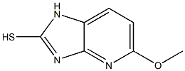 2-Mercapto-5-methoxy-imidazo[4,5-b]pyridine Structure