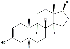 5alpha-Androsten-3alpha,17beta-Diol Structure