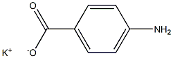 Potassium P-Aminobezoate Structure