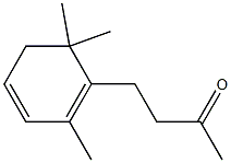 4-(2,6,6-trimethyl-1-cyclohexa-1,3-dienyl)butan-2-one,,结构式