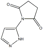 1-(1H-pyrazol-5-yl)pyrrolidine-2,5-dione