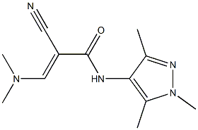 N1-(1,3,5-trimethyl-1H-pyrazol-4-yl)-2-cyano-3-(dimethylamino)acrylamide