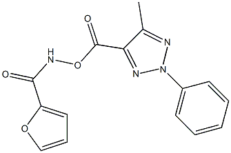  N-{[(5-methyl-2-phenyl-2H-1,2,3-triazol-4-yl)carbonyl]oxy}-2-furamide