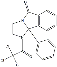 9b-phenyl-1-(2,2,2-trichloroacetyl)-2,3,5,9b-tetrahydro-1H-imidazo[2,1-a]isoindol-5-one