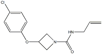 N1-allyl-3-(4-chlorophenoxy)azetane-1-carboxamide