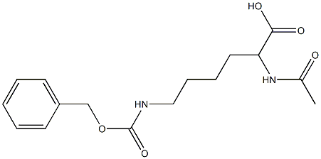 2-(acetylamino)-6-{[(benzyloxy)carbonyl]amino}hexanoic acid