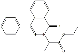 ethyl 2-[1-oxo-4-phenyl-2(1H)-phthalazinyl]propanoate|