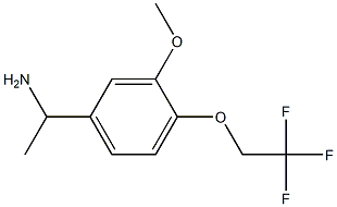 1-[3-methoxy-4-(2,2,2-trifluoroethoxy)phenyl]ethanamine