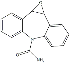10, 11-Dihydro-10,11-Epoxy-5H-Dibenz(b,f) Azepine-5-Carboxamide 结构式