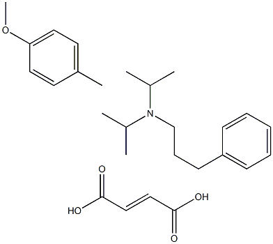 2-methoxy-5-methyl-N,N-Bis-(1-methylethyl)-gmma-Phenylbenzene propanamine fumarate|