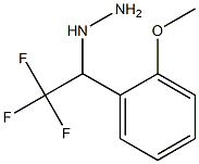 (2,2,2-trifluoro-1-(2-methoxyphenyl)ethyl)hydrazine|