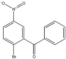 (2-bromo-5-nitrophenyl)(phenyl)methanone,,结构式