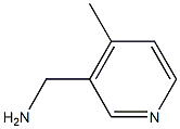 (4-methylpyridin-3-yl)methanamine Struktur