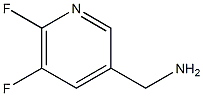 (5,6-Difluoro-pyridin-3-yl)-methylamine Structure