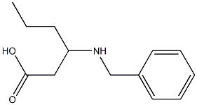 3-(benzylamino)hexanoic acid