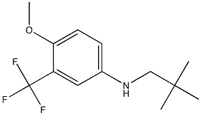 3-(trifluoromethyl)-4-methoxy-N-neopentylbenzenamine