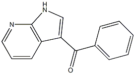 3-BENZOYL-7-AZAINDOLE Structure