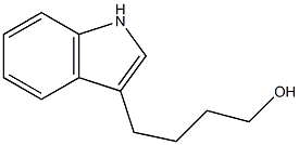 4-(1H-indol-3-yl)butan-1-ol 结构式