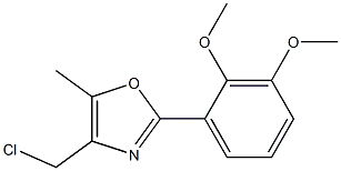 4-CHLOROMETHYL-2-(2,3-DIMETHOXY-PHENYL)-5-METHYL-OXAZOLE