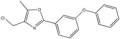 4-CHLOROMETHYL-5-METHYL-2-(3-PHENOXY-PHENYL)-OXAZOLE